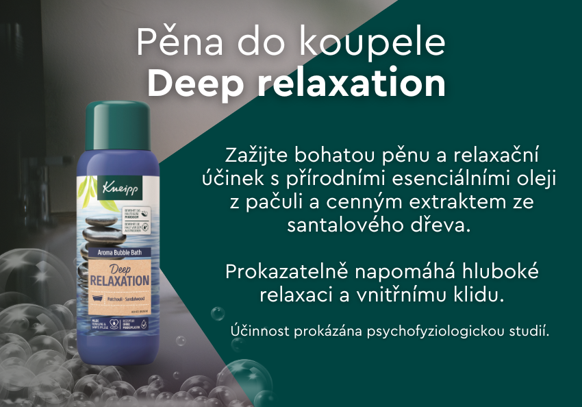 Pěna do koupele Deep relaxation